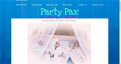 Desktop Screenshot of partypax.net